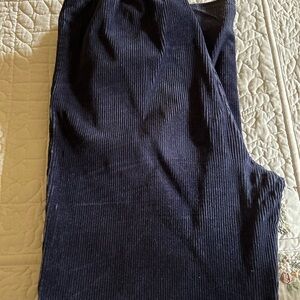 Denim & Company Navy Corduroy Pants